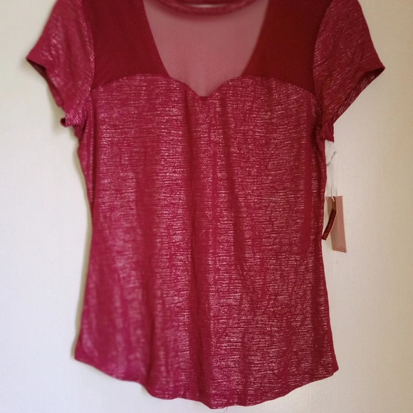 Candies short sleeve top women's size medium NWT - Picture 2 of 7